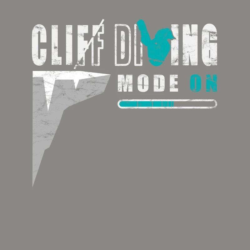 Mode on - fun cliff jumping