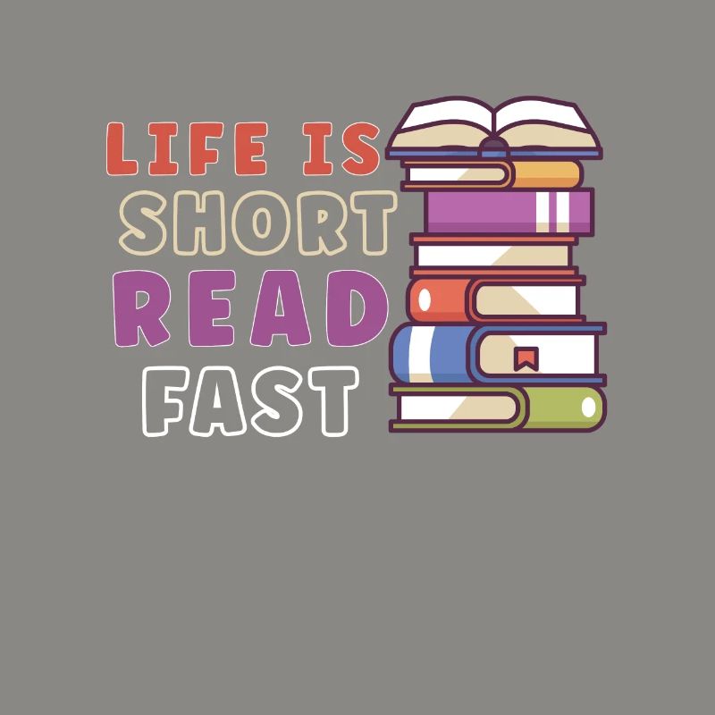 Book Reader Reading Literature Bookworm Gift Idea