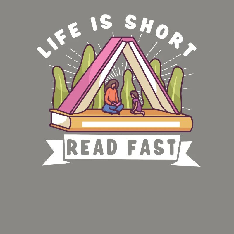 Book Reader Reading Literature Bookworm Gift Idea