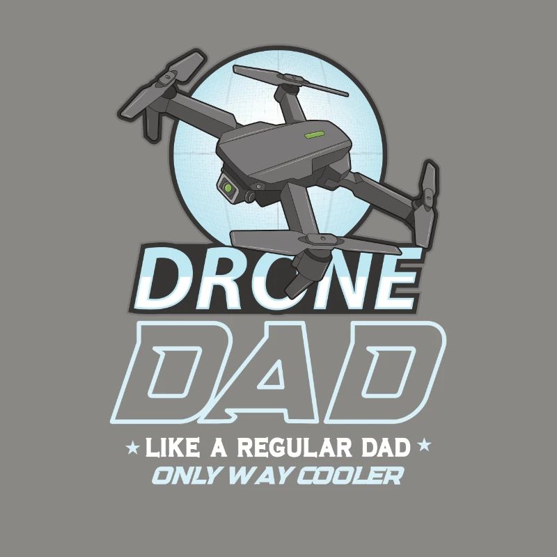 Drohne Pilot Opa Geschenkidee Alter Mann Mit