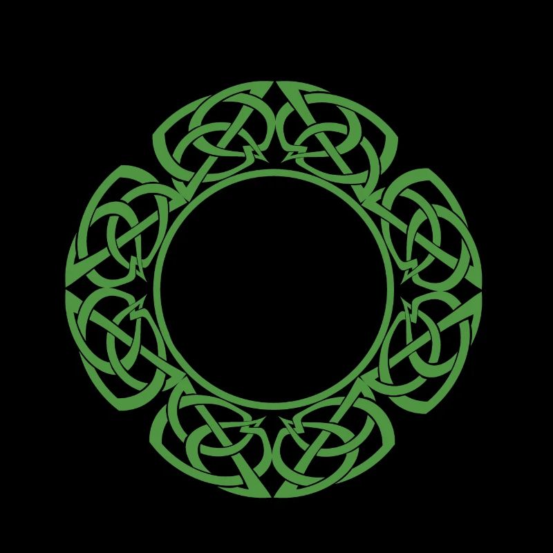 Celtic Irland Wikinger Keltisch Knoten Muster Baum