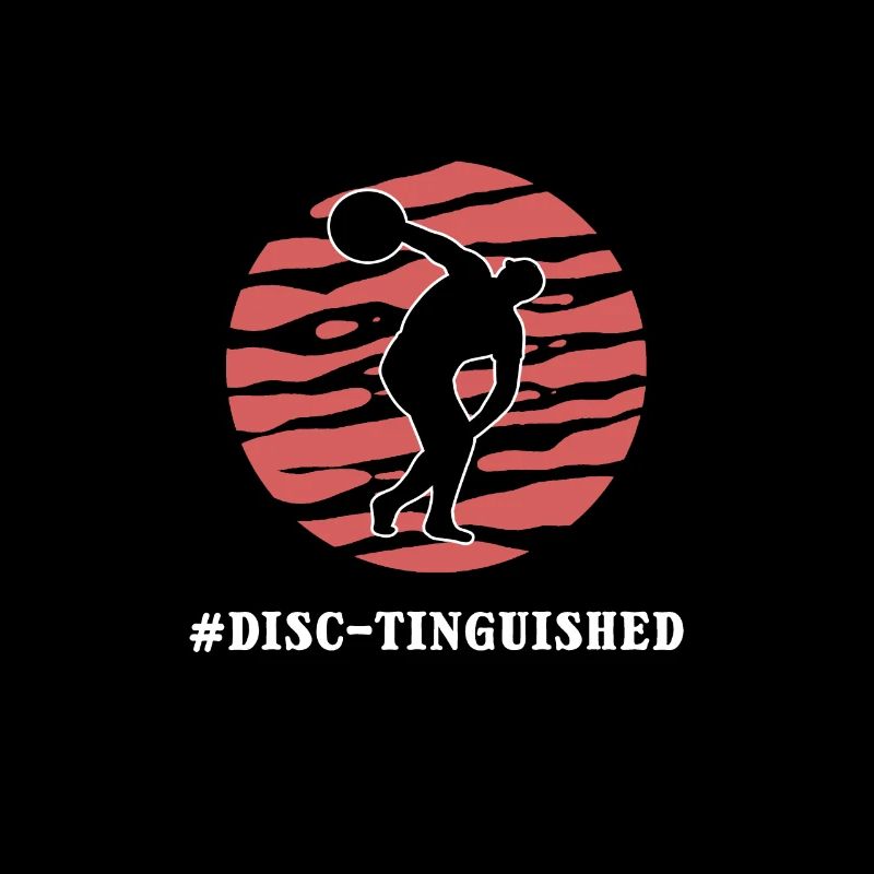 Discus thrower with distinction. Discus throwing
