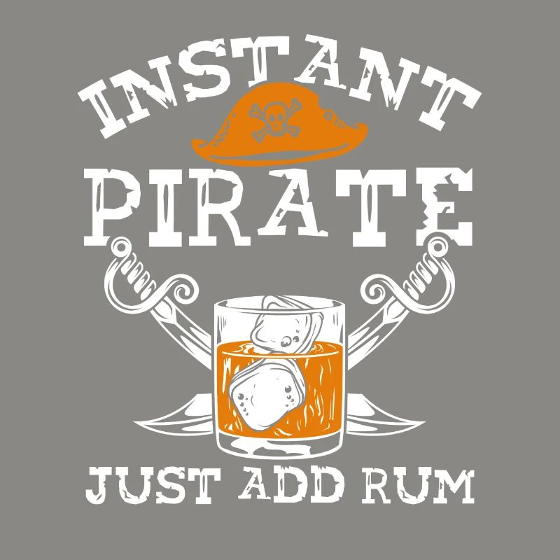Pirate ajoute simplement du rhum