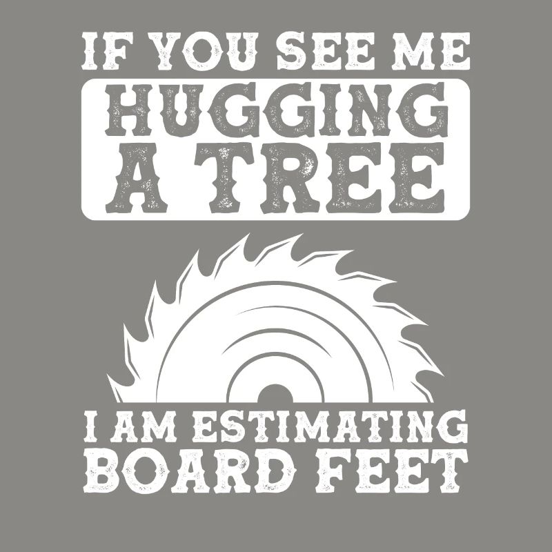 See me hugging a tree