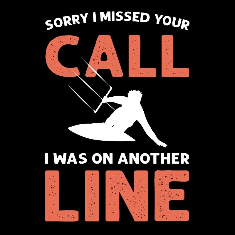 I was on a different line. Kitesurfing