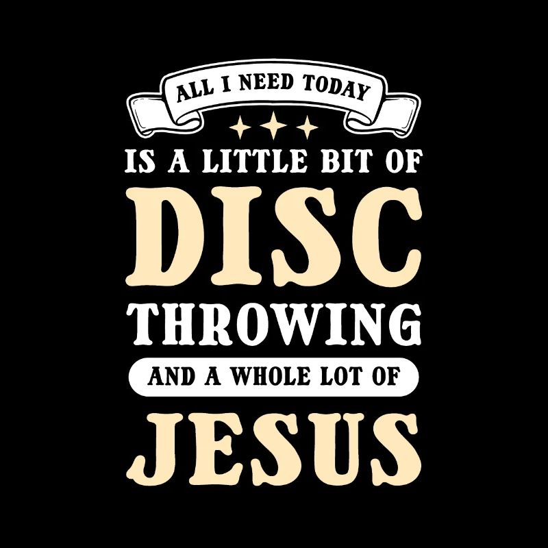 Jesus and discus throwing. Discus thrower