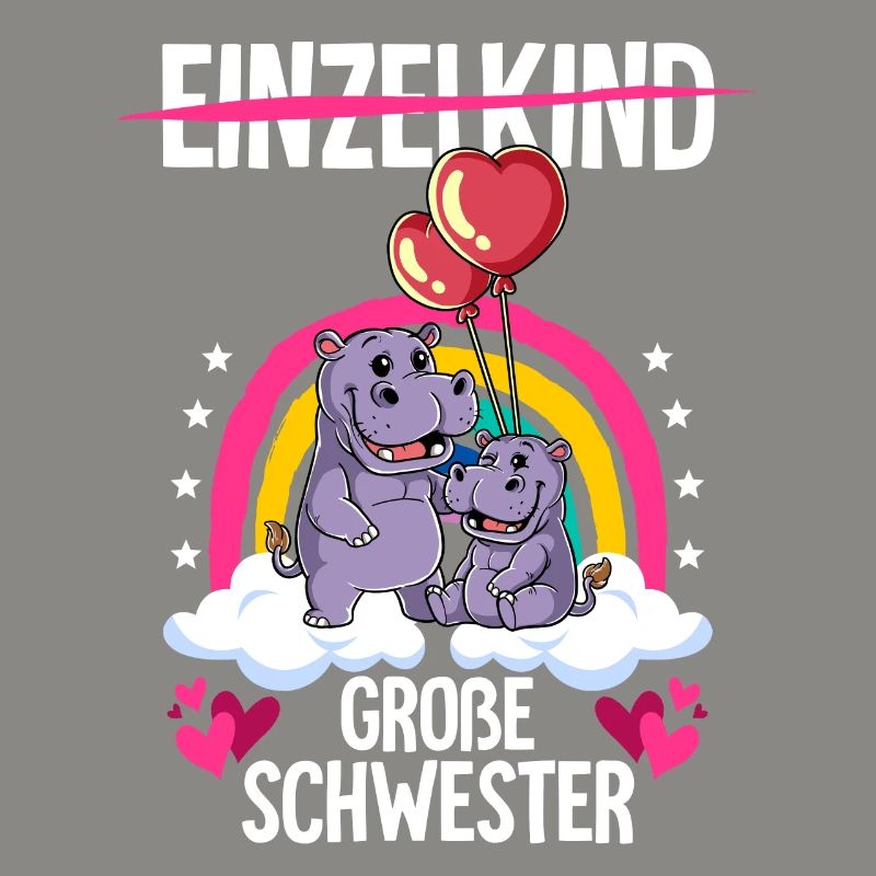 Ich werde Große Schwester Nilpferde
