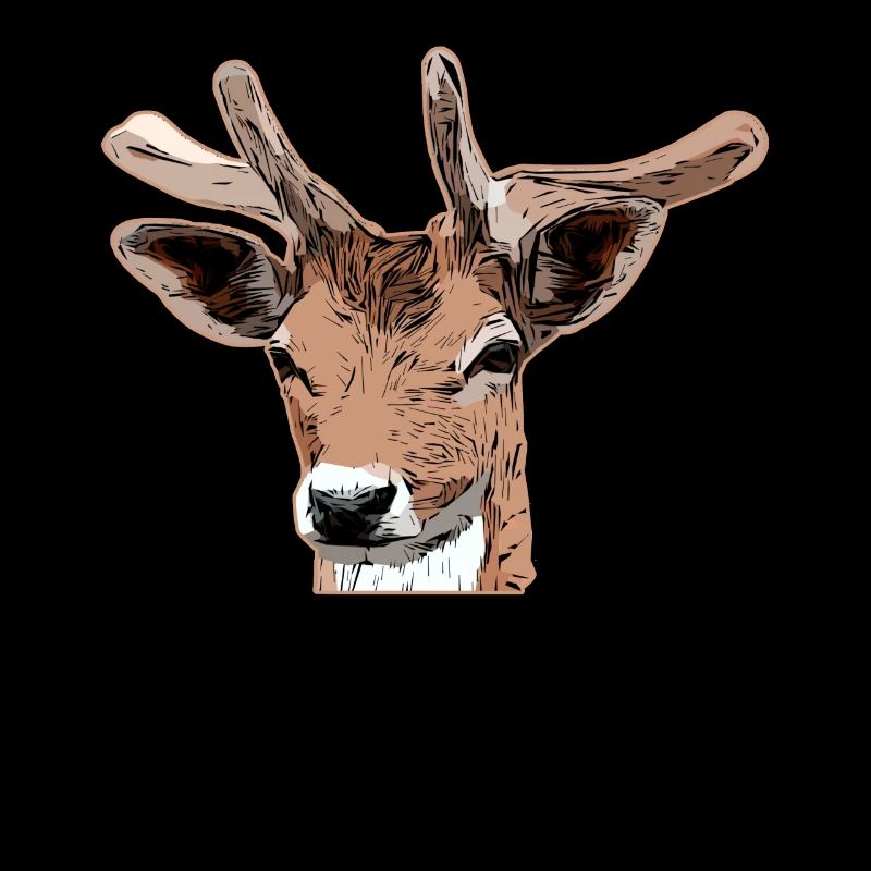 Conception d’animaux de la forêt de cerfs