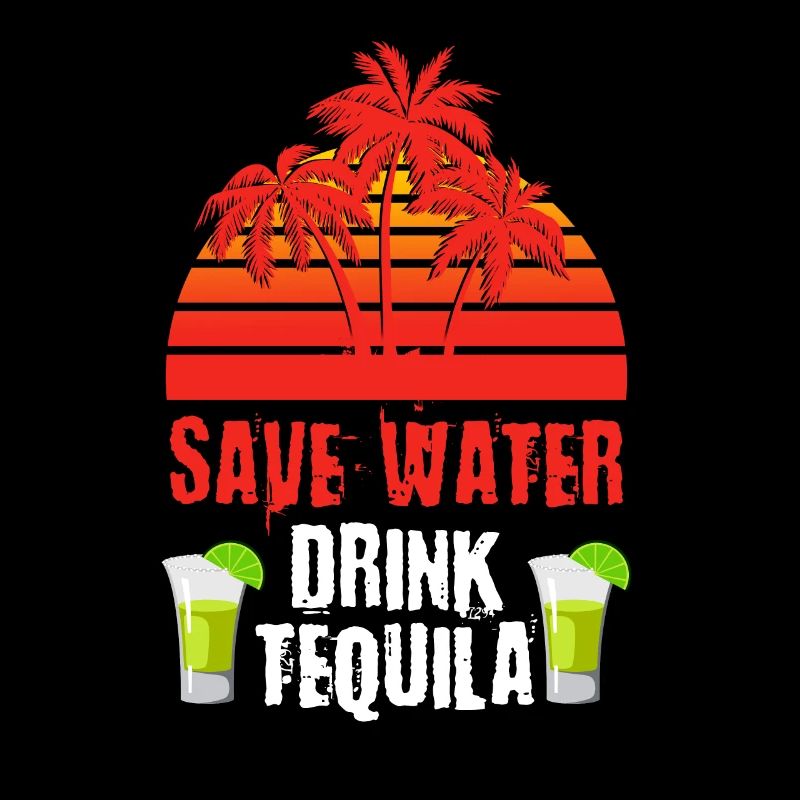 Save water Drinking Tequila