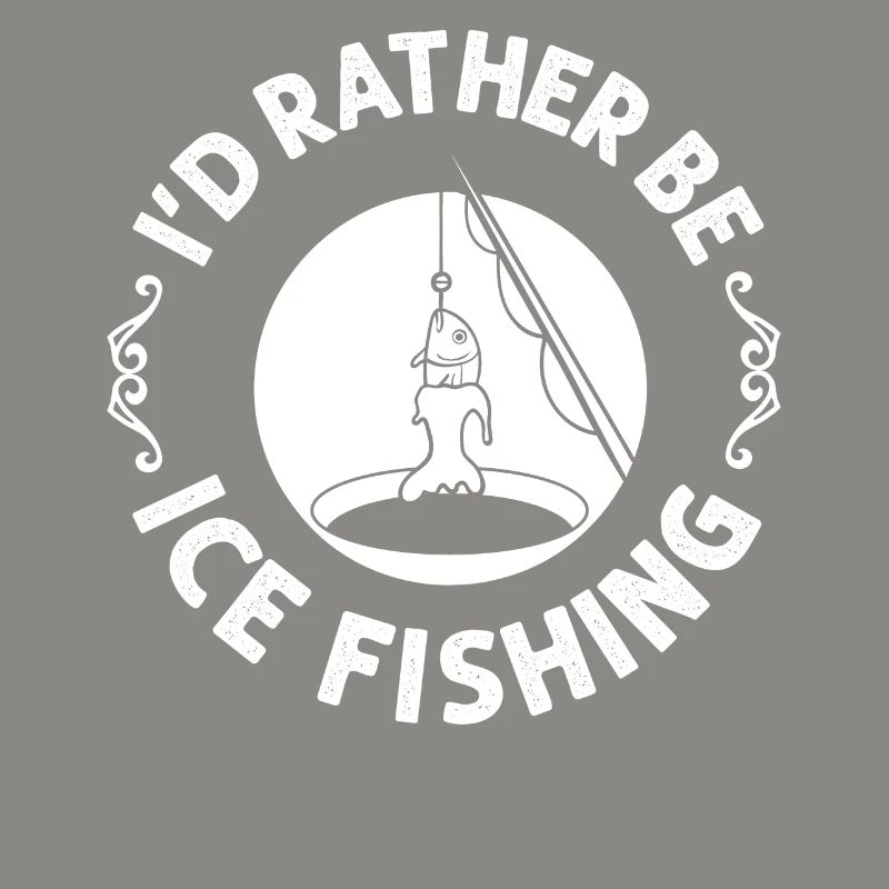 Eisfischen Fischer Eislöcher Eisbohrer Eis Fischen