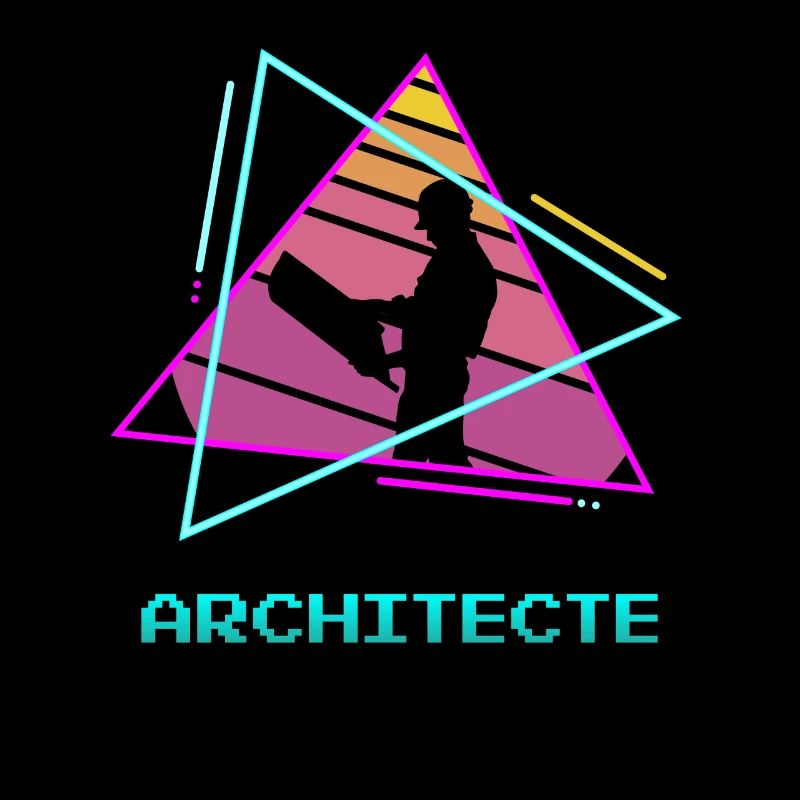 Retro Architecte Architecture Architectural