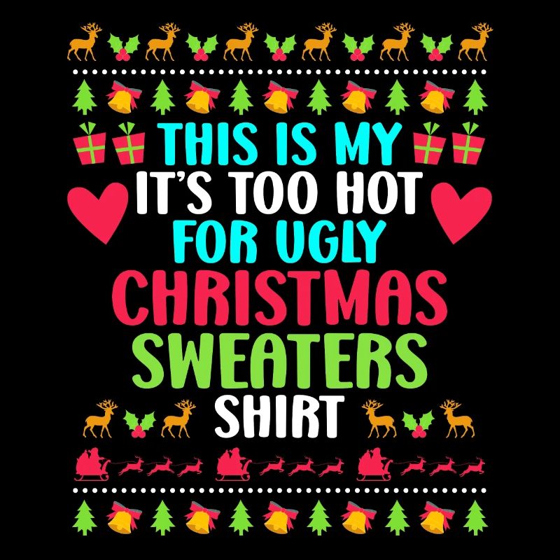 Mon pull de Noël trop chaud pour Ugly