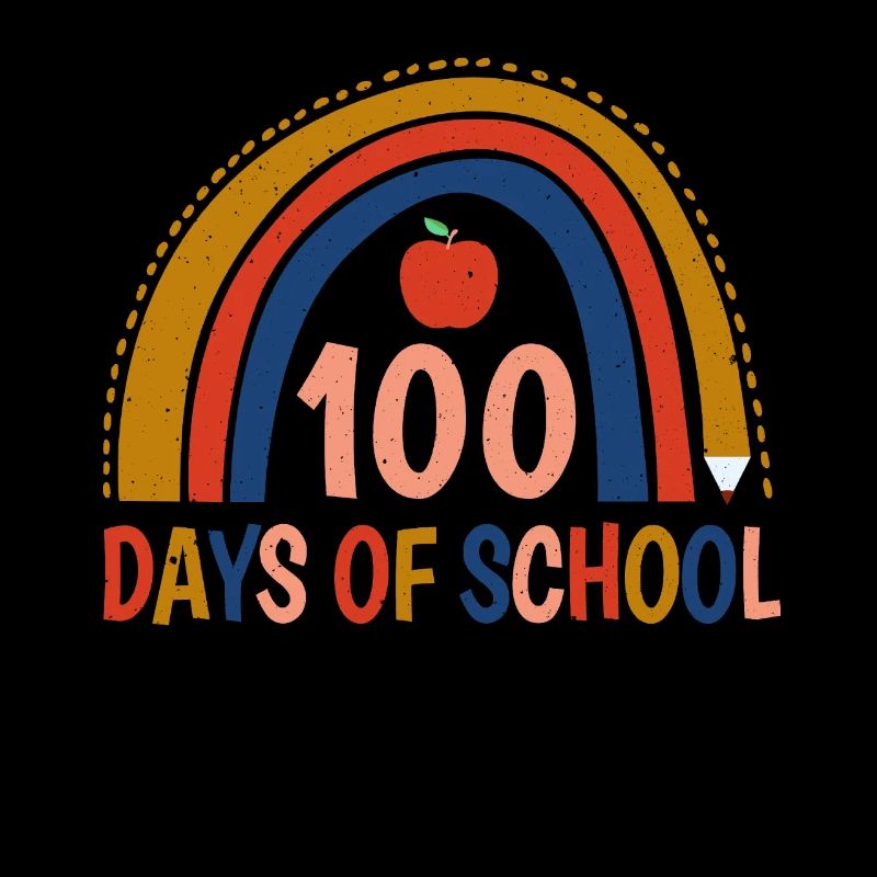 Rainbow Student 100e jour 100 jours d’école
