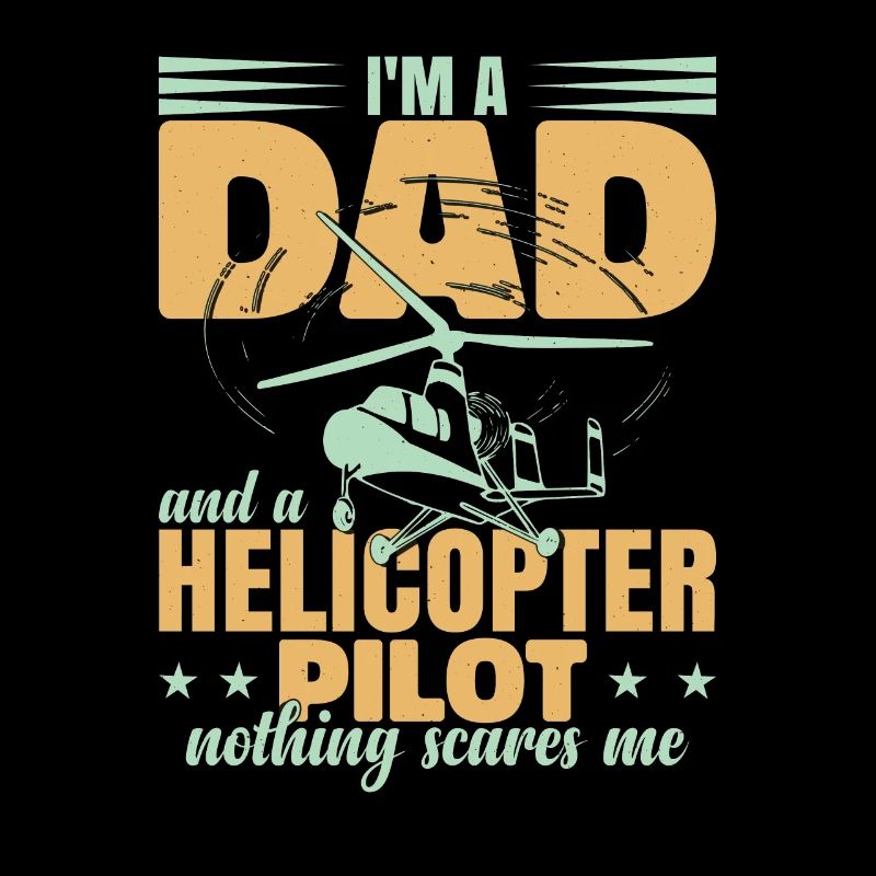 Hubschrauberpilot Papa