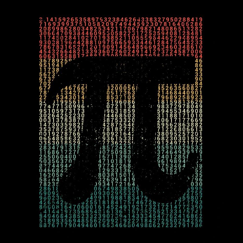 Pi Day 3.14 Cool Lustig Nerd Math Lover Geek Regen