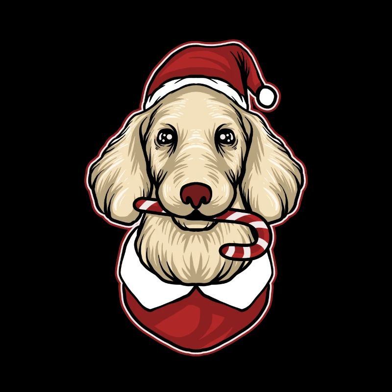 Pull de Noël moche Tshirt Chien de Noël