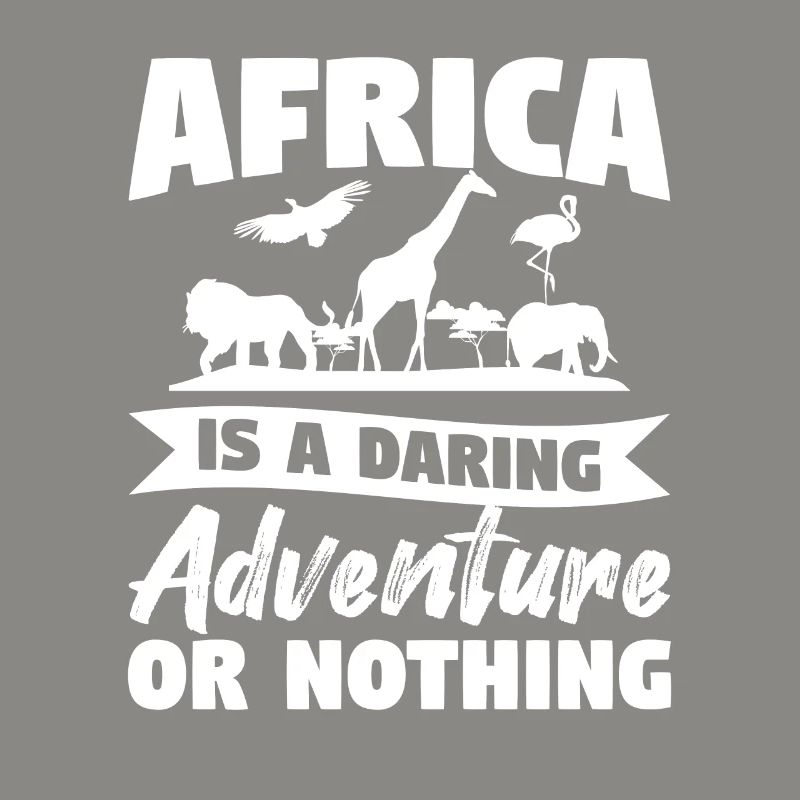 Afrika ist ein gewagtes Abenteuer oder nichts Safari