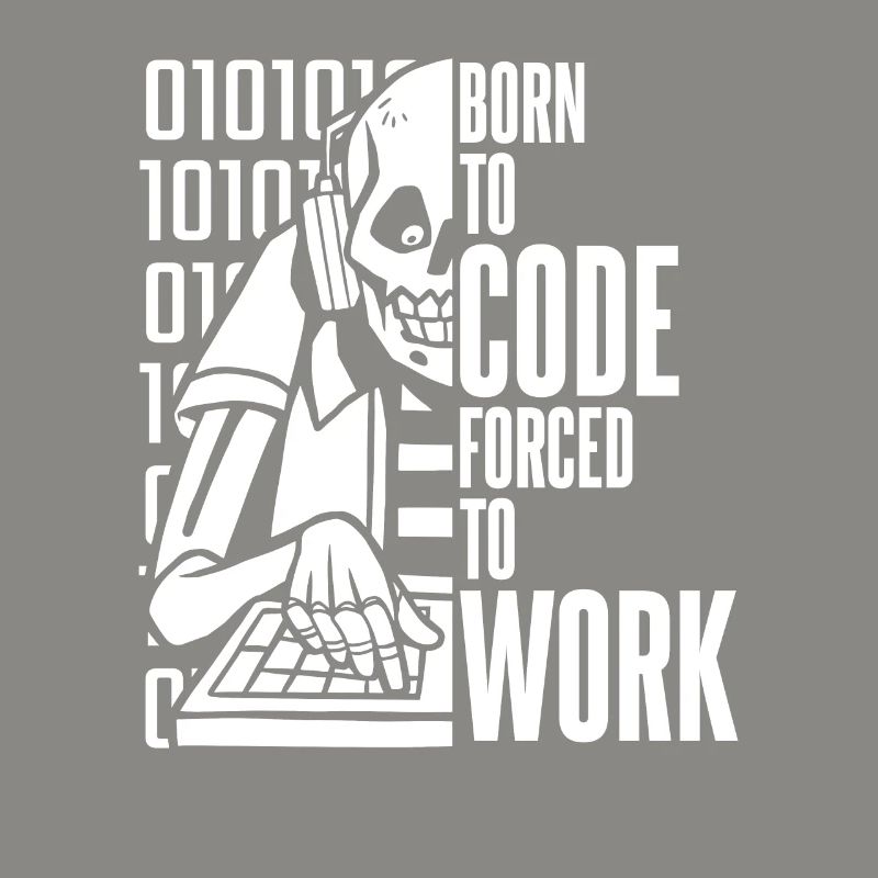 Développeur Coder Programmeur Squelette