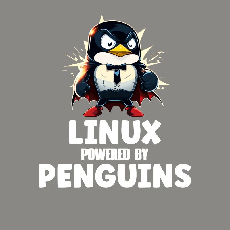 Linux Powered By Penguins