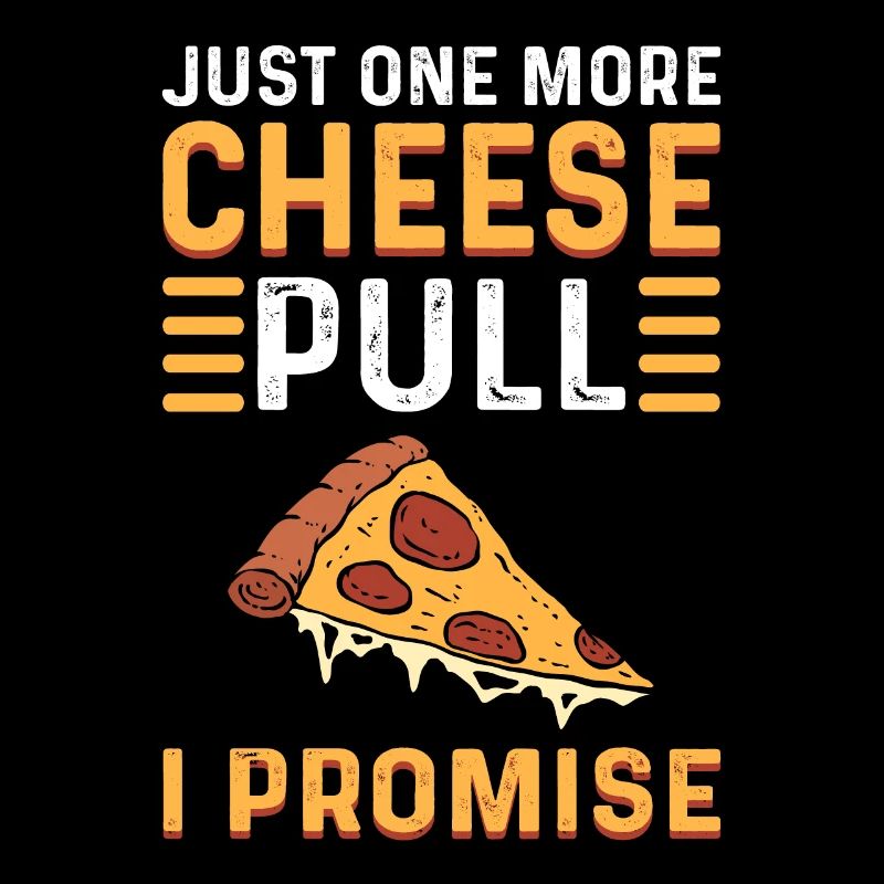 Just one more cheese pull, promised. Pizza