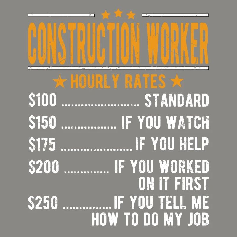 Construction workers Hourly wage