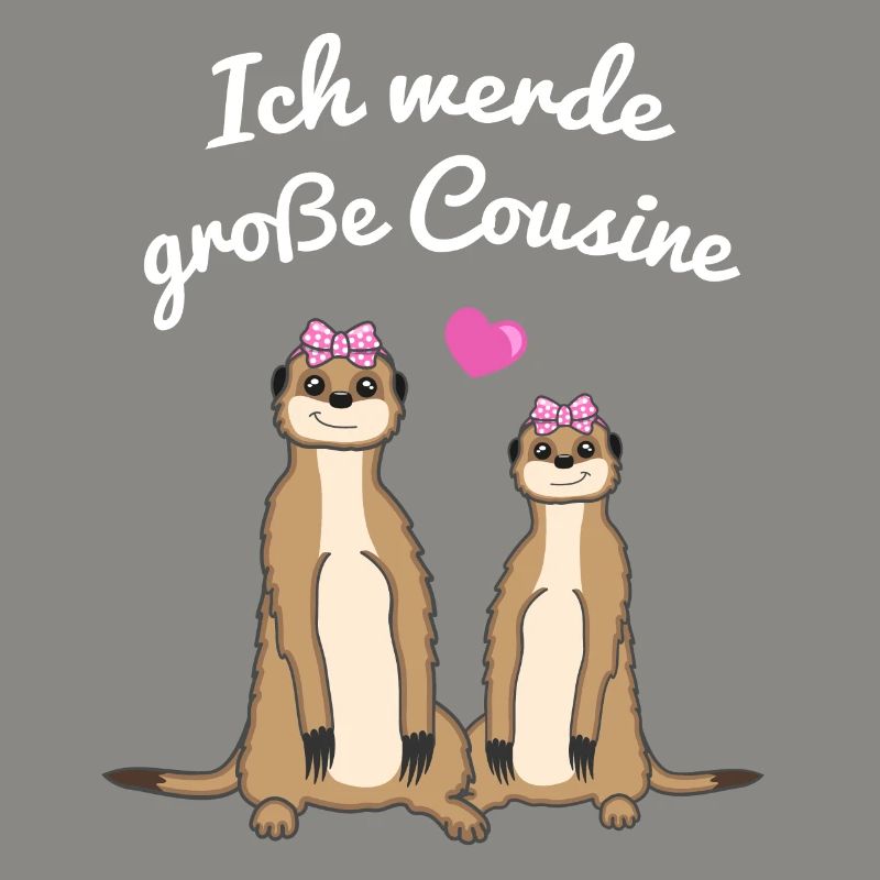 Ich Werde Große Cousine Erdmännchen Geschenk