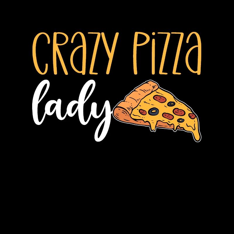 Crazy pizza lady. Pizza Baker Pizza Maker