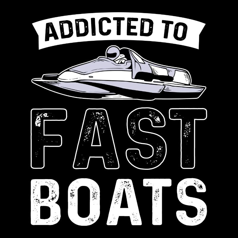 Accro aux bateaux rapides. Course de dragsters