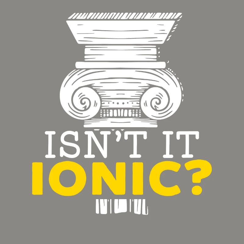 N’est-ce pas Ionic Architect Architecture Draftsman