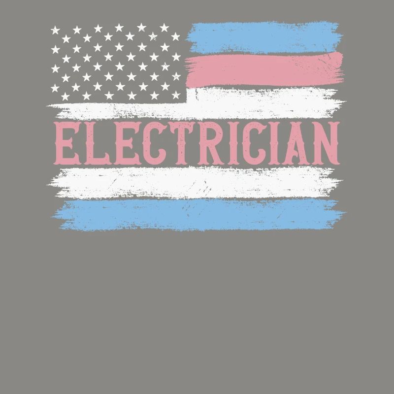 US Pride Lineman Electronics Technician Gift Idea