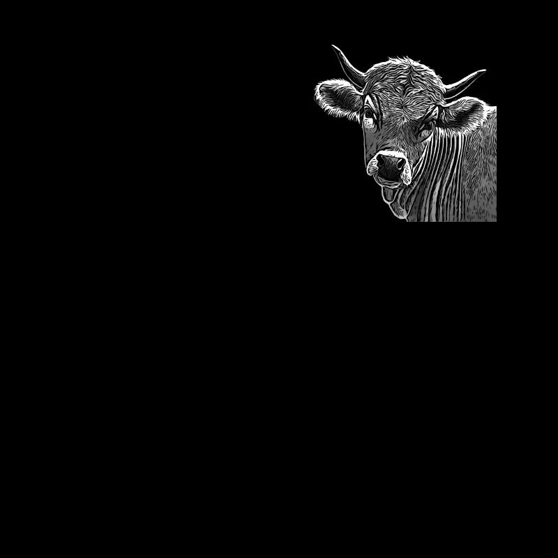 Impression de motifs de ferme de vaches