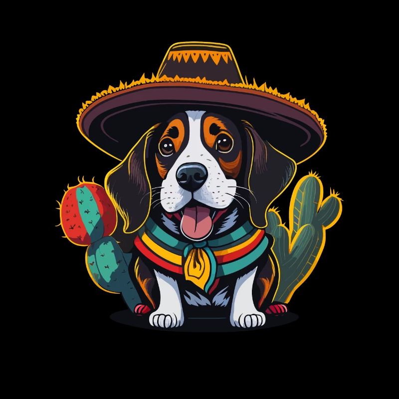 Cinco de Mayo Beagle Sombrero mexicain Beagle