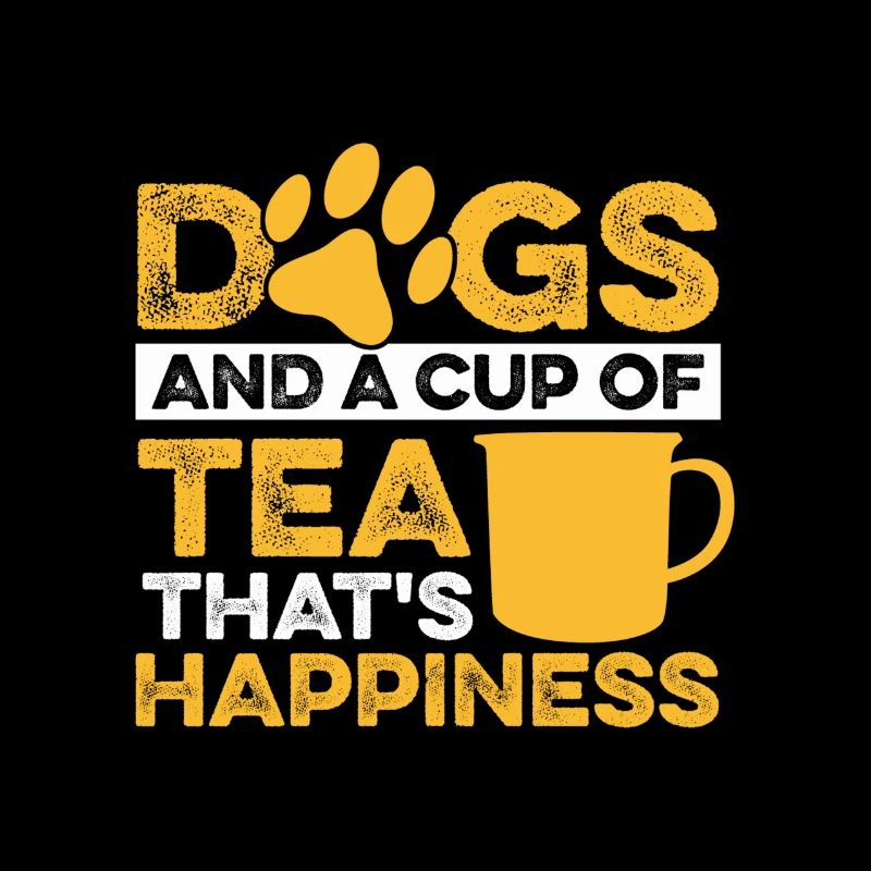 Hunde Und Tee Chai Trinker Teeliebhaber Chai Tee
