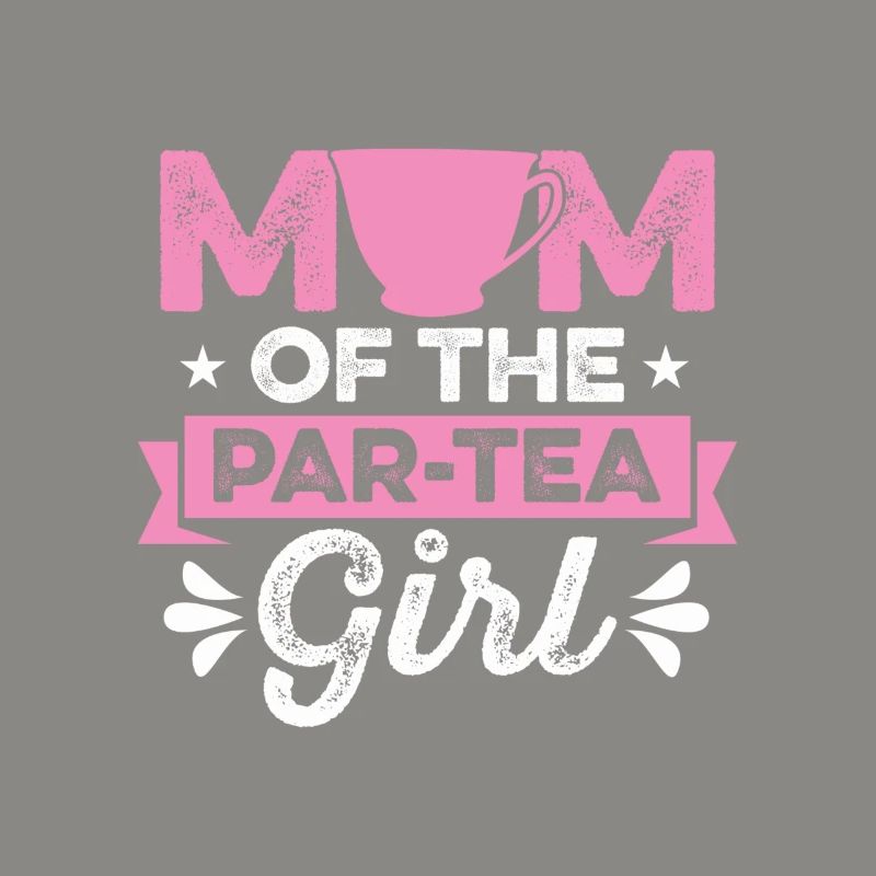 Mutter Von Par-tee Mädchen Chai Trinker Tee