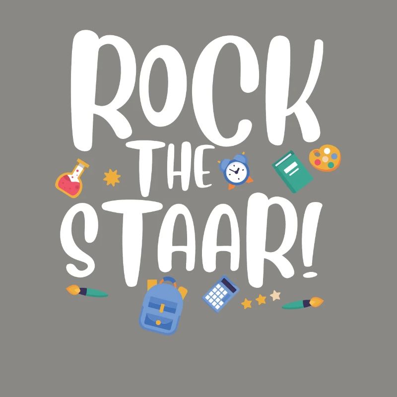 Rock the Staar Funny Testing Day Pun test Day