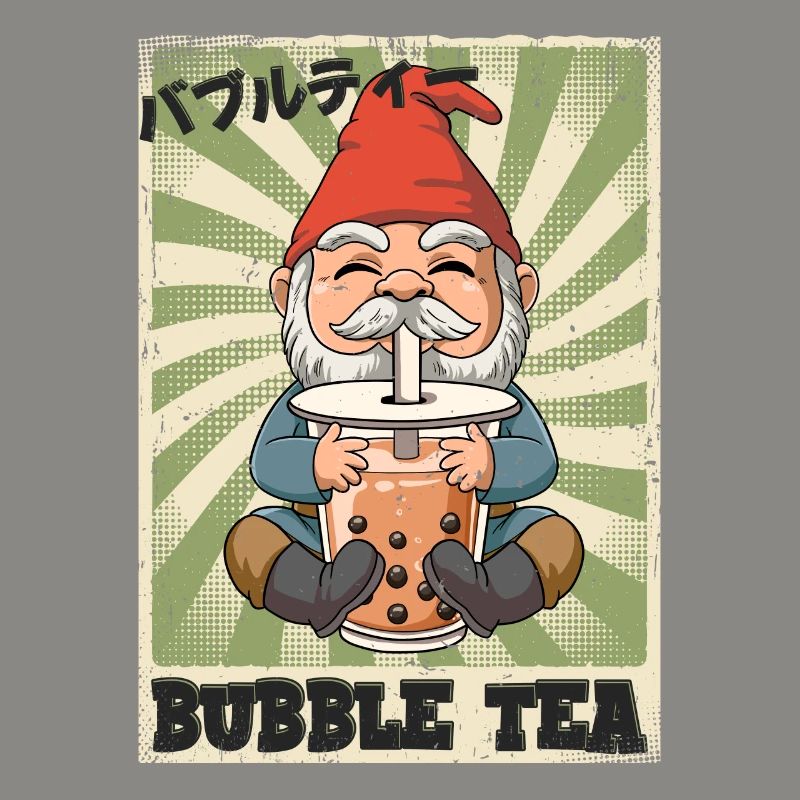 Boba Tea Gnome Bubble Tea
