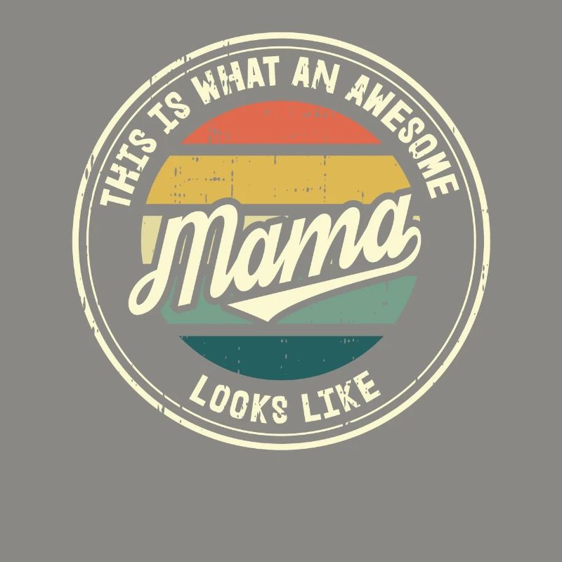 Bester Mama Muttertag Mutter Mom Retro Geschenk
