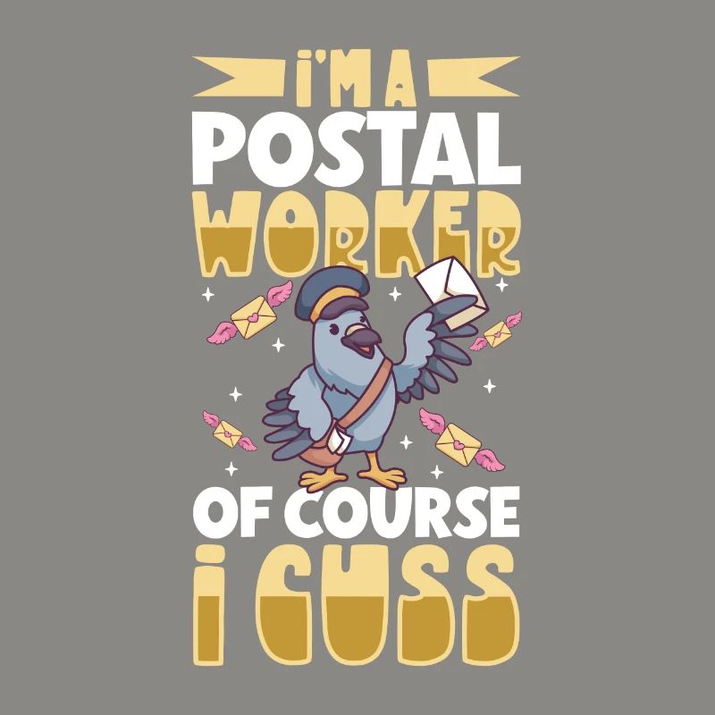 Commis des postes Postlady Postman Post Office
