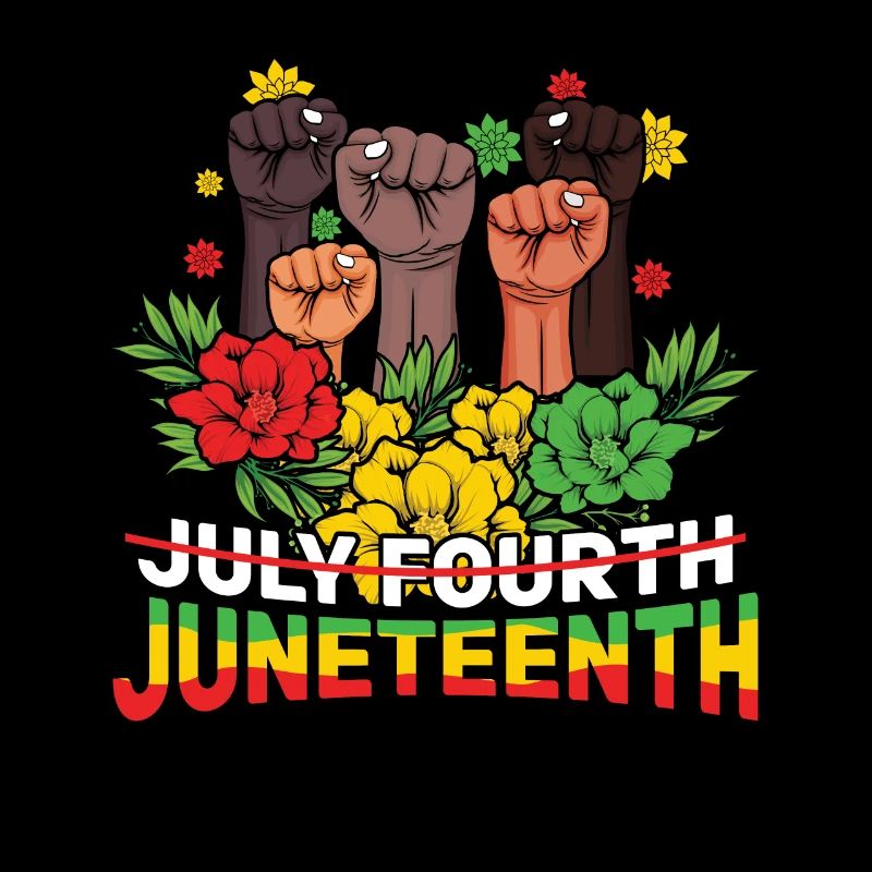 Faustprotest feiert Juneteenth Schwarze Geschichte