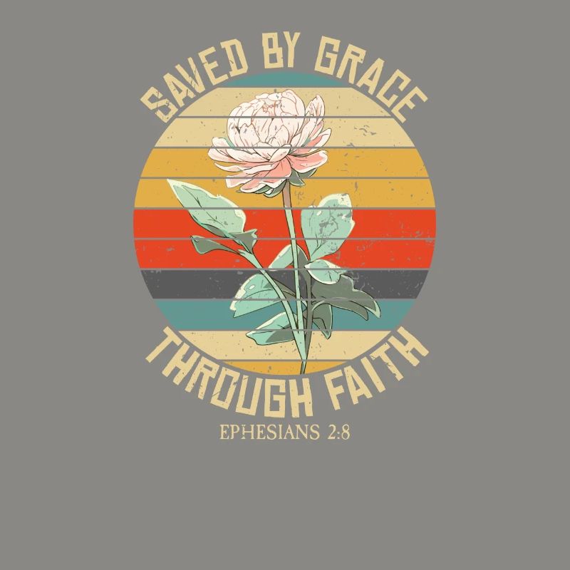 Saved By Grace Ephesians Scripture Christian Cute