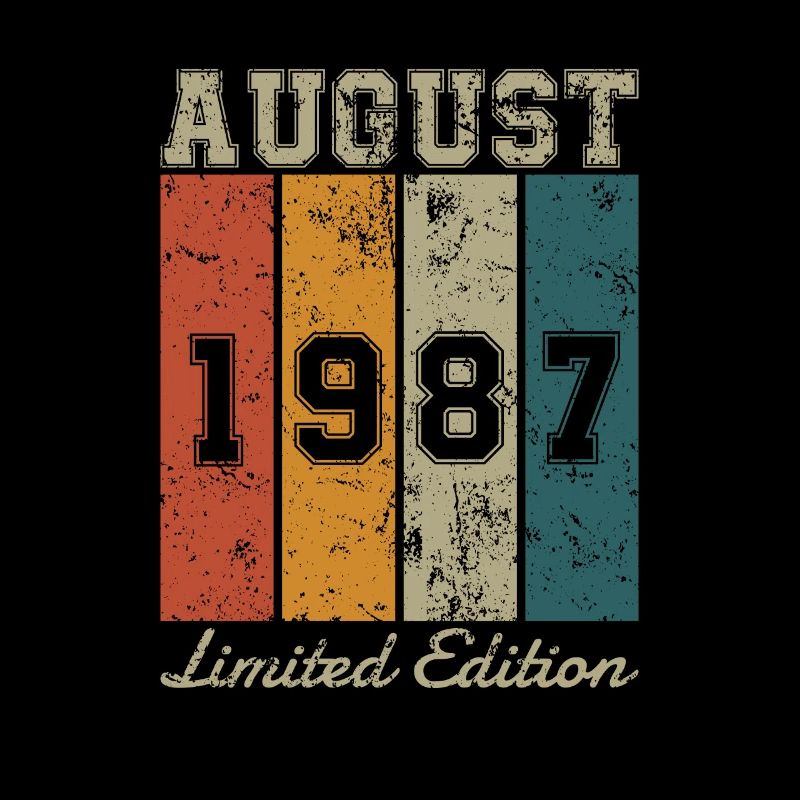 Date de naissance : Août 1987 - Edition Limitée Rétro