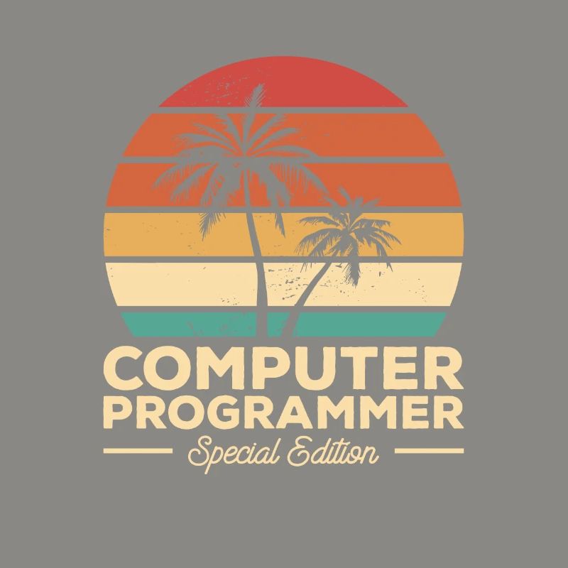 Retro Computerprogrammierer Sonderedition