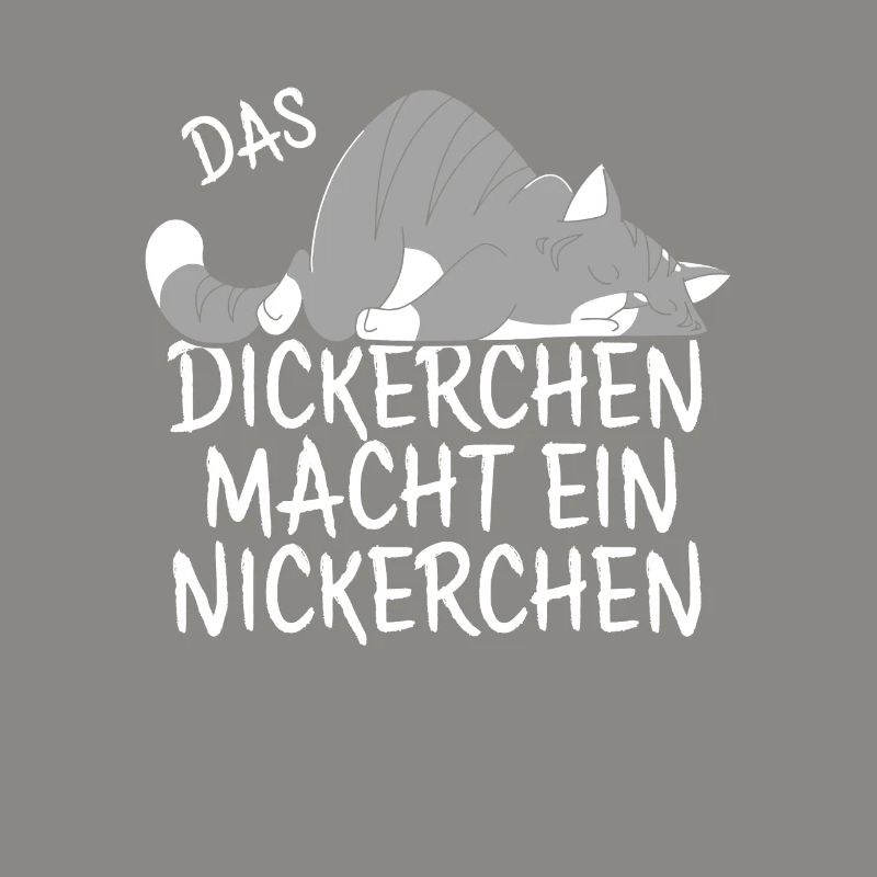 Das Dickerchen macht Nickerchen Katze