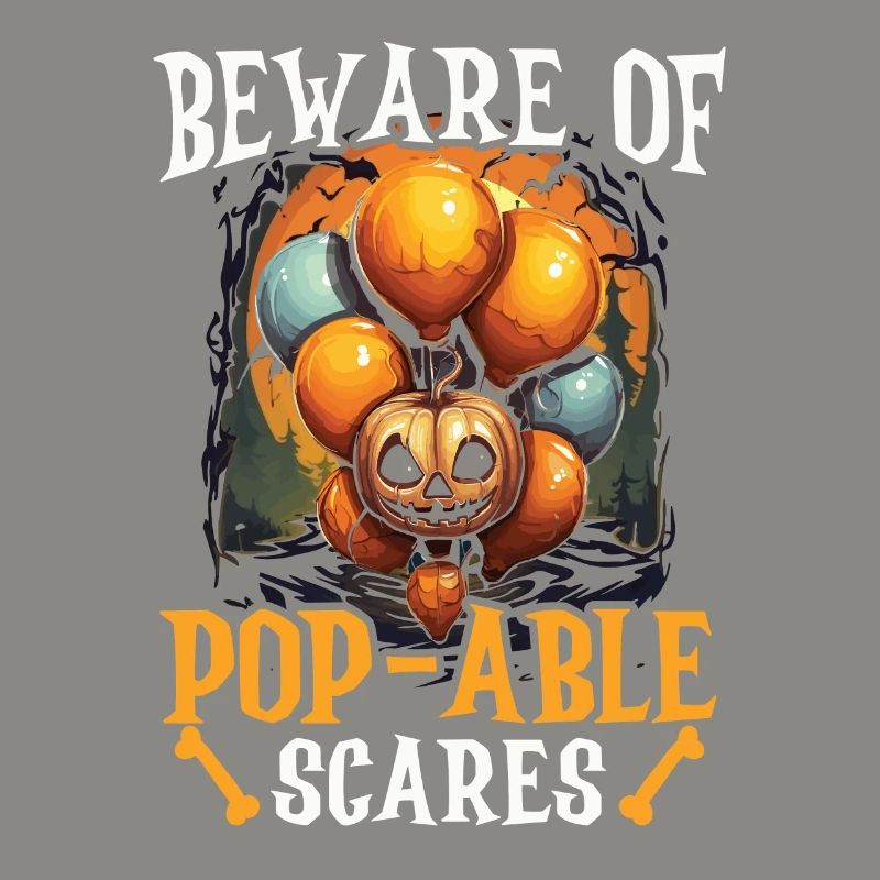 Ballon Halloween Süßes oder Saures Spooky Boo Ghost