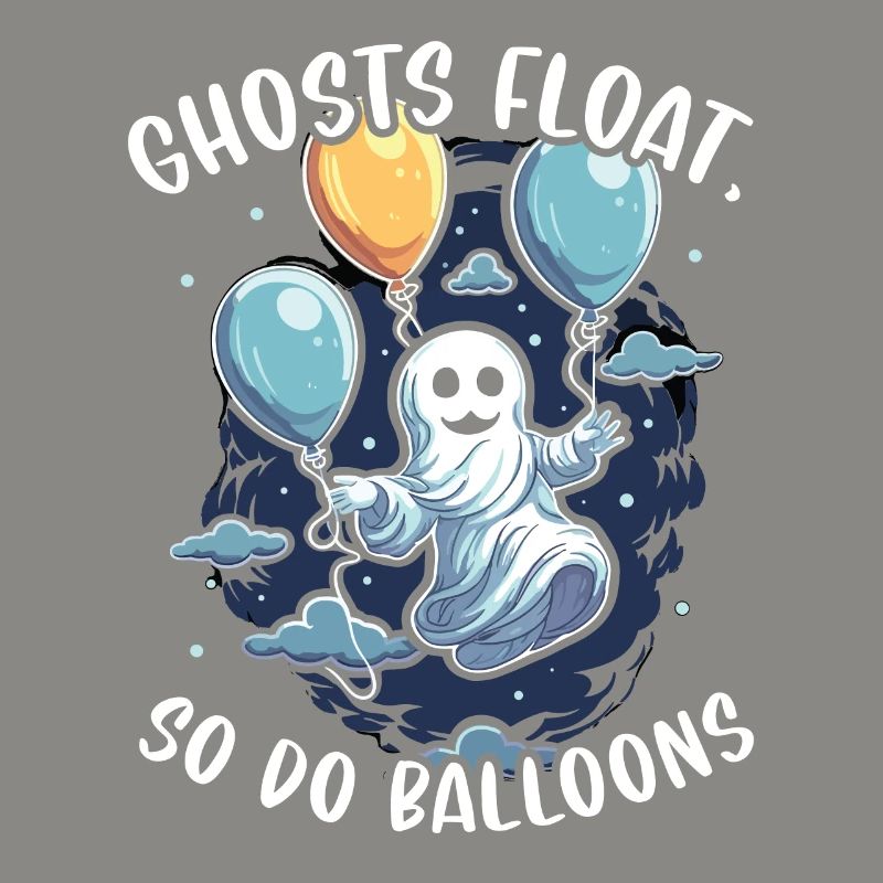 Ballon Halloween Süßes oder Saures Spooky Boo Ghost