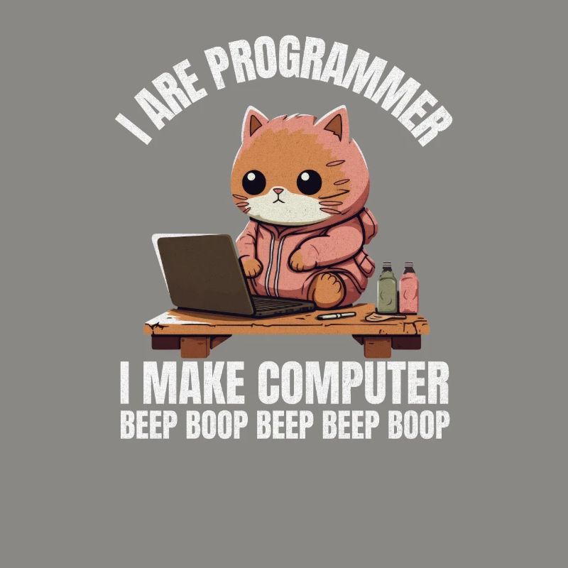I'm a programmer. I'm doing Computer Beep