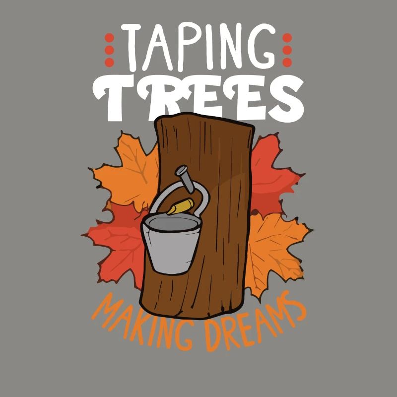 Tradition et cônes de Maple Sirop Canada