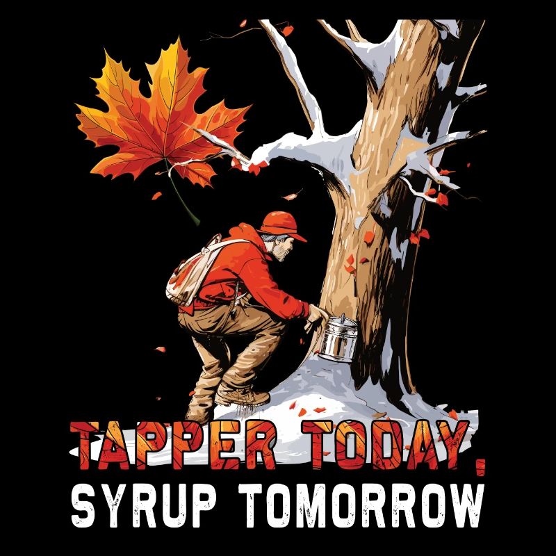 Tapper Today, Syrup Tomorrow - Sugar and Maple Syrup