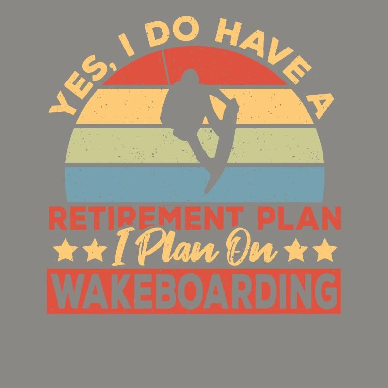 Plan de retraite Wakeboarder Wakeboard