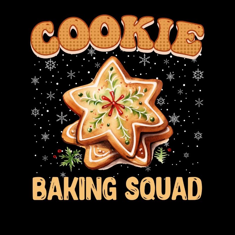 Cookie Baking Squad Weihnachtsplätzchen Bäcker